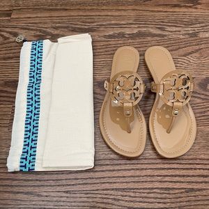 Tory Burch - Miller Sandals - Patent Nude - 8